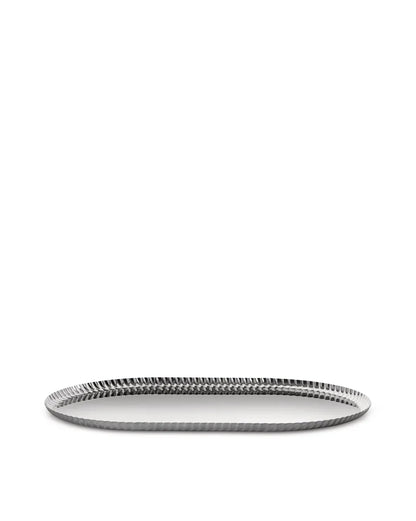 Alessi — Pleats JK01/46 | Vassoio in acciaio inox 18/10 — design italiano Alessi