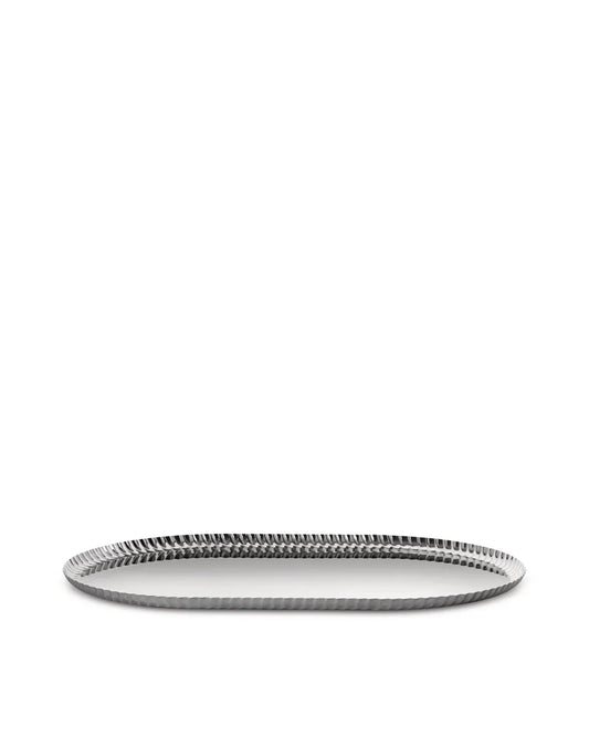 Alessi — Pleats JK01/46 | Vassoio in acciaio inox 18/10 — design italiano Alessi
