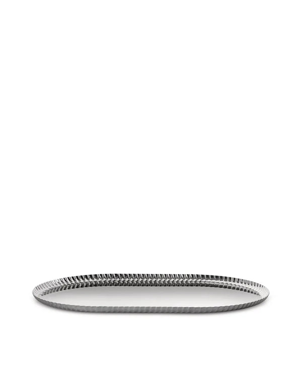 Alessi — Pleats JK01/46 | Vassoio in acciaio inox 18/10 — Alessi
