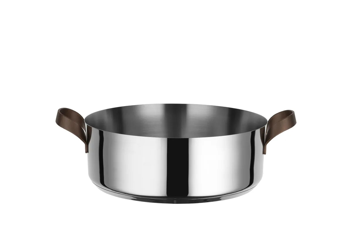 Alessi — Edo PU102/24 | Casseruola bassa Urquiola in acciaio — design italiano Alessi