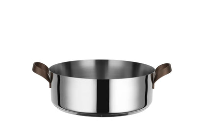 Alessi — Edo PU102/24 | Casseruola bassa Urquiola in acciaio — design italiano Alessi