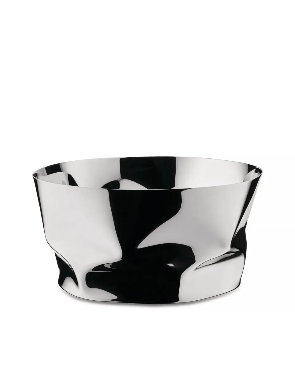 Alessi — Compressioni ITM15 | Cestino in acciaio inox tornito — design italiano Alessi