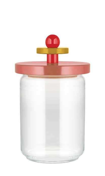 Alessi — ES16/100 2 | Barattolo in vetro ed Ettore Sottsass — design italiano Alessi