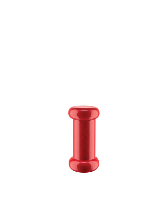 Alessi — ES19 | Macinasale e pepe in faggio rosso Sottsass — design italiano Alessi