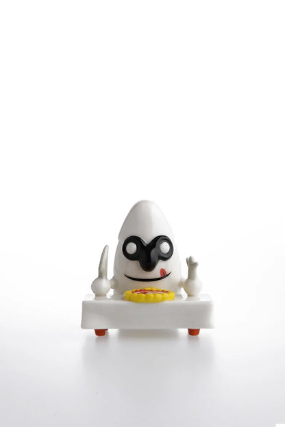 Alessi — Ciro il Pulcinella AMGI50 1 | Statuina in porcellana dipinta — design italiano Alessi
