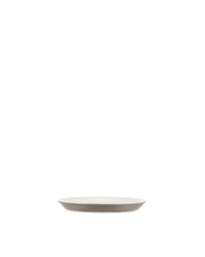 Alessi — Tonale DC03/77 LG | Piattino in stoneware Light Grey — design italiano Alessi