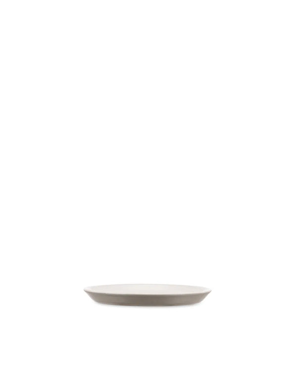 Alessi — Tonale DC03/77 LG | Piattino in stoneware Light Grey — Alessi