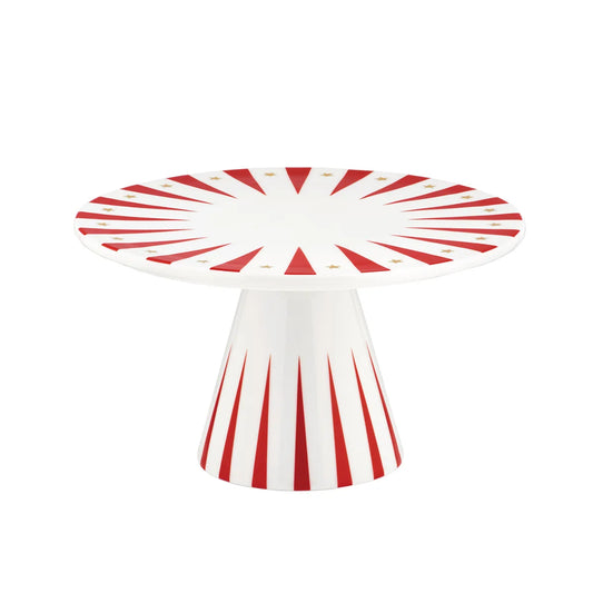 Alessi — Delight NZ05 | Alzata in porcellana decorata a mano — design italiano Alessi