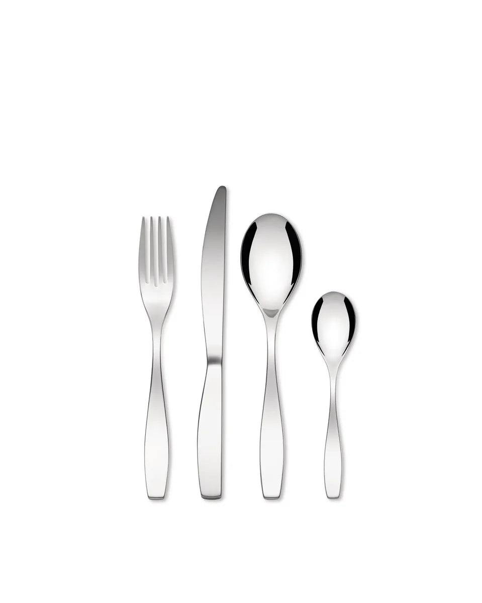 Alessi — Duna MZ01S24M | Servizio posate 24 pz. Zanuso — design italiano Alessi