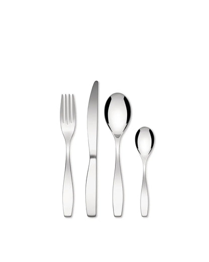 Alessi — Duna MZ01S24M | Servizio posate 24 pz. Zanuso — design italiano Alessi