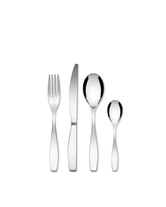 Alessi — Duna MZ01S24M | Servizio posate 24 pz. Zanuso — design italiano Alessi