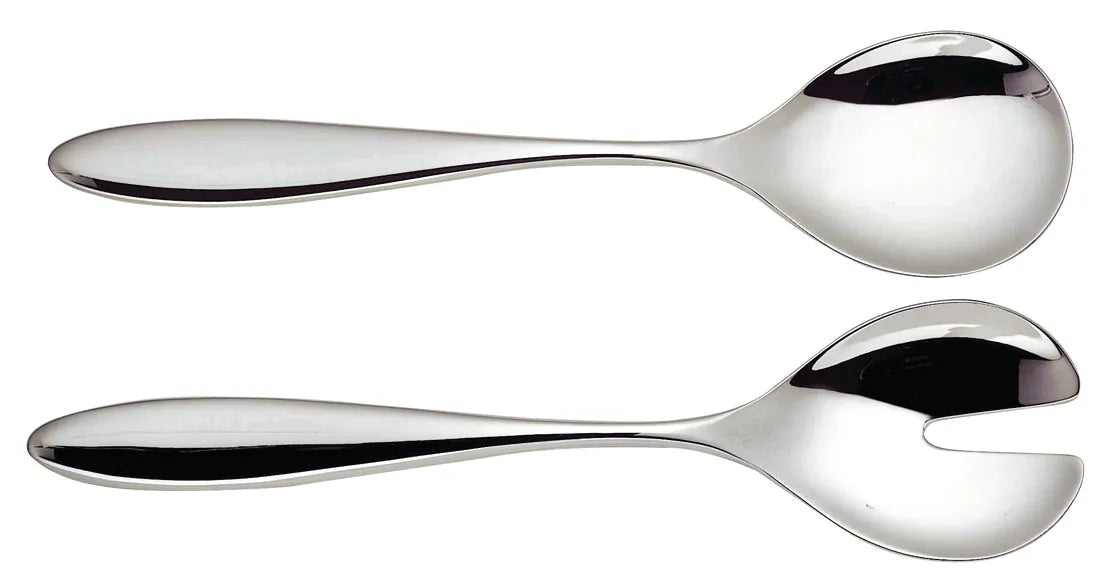 Alessi — Mami SG38/14 | Posate da insalata in acciaio 18/10 — design italiano Alessi