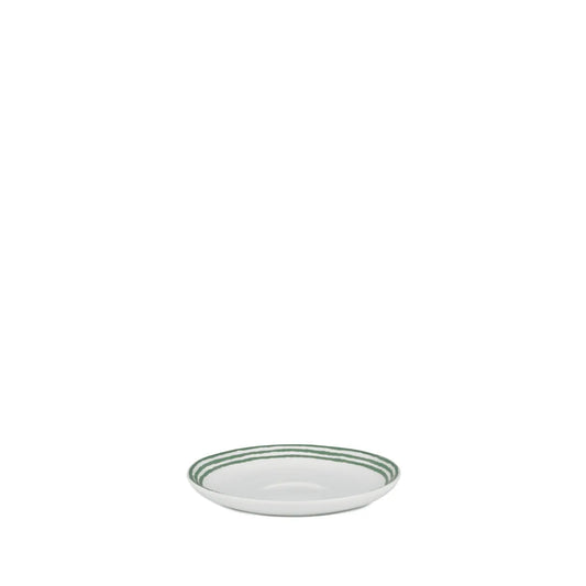 Alessi — Acquerello AGV31/77 | Sottotazza caffè in bone china decorata — design italiano Alessi