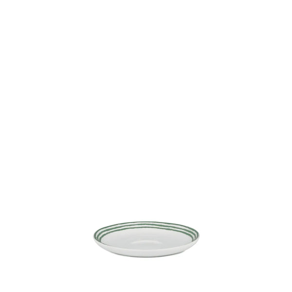 Alessi — Acquerello AGV31/77 | Sottotazza caffè in bone china decorata — Alessi