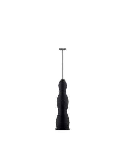 Alessi — Pulcina MDL11 B | Frullino montalatte nero De Lucchi — design italiano Alessi