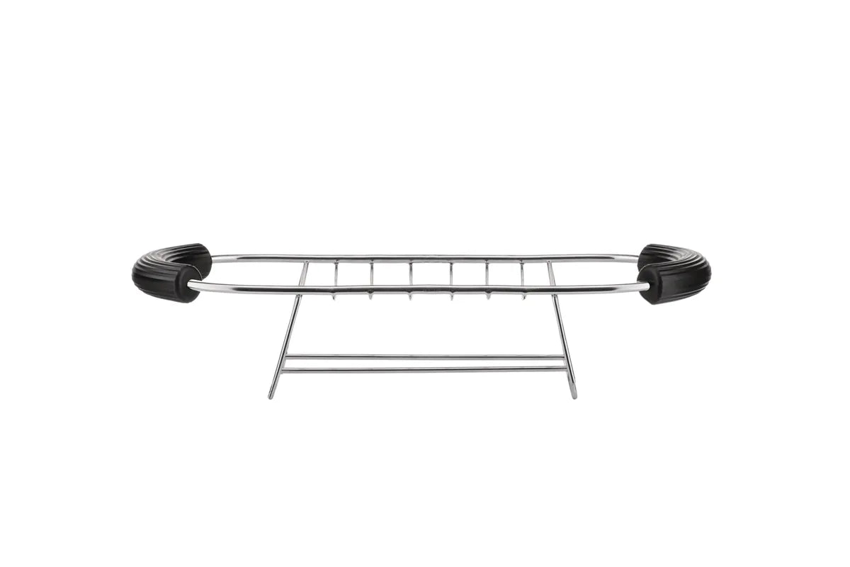 Alessi — Plissé MDL08BW B | Griglia scalda brioche nera De Lucchi — design italiano Alessi