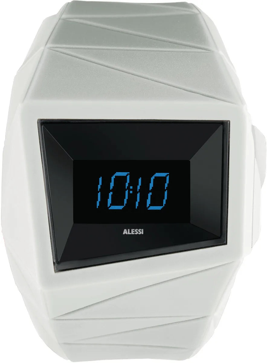Alessi — Daytimer AL22004 | Orologio da polso in poliuretano bianco — design italiano Alessi