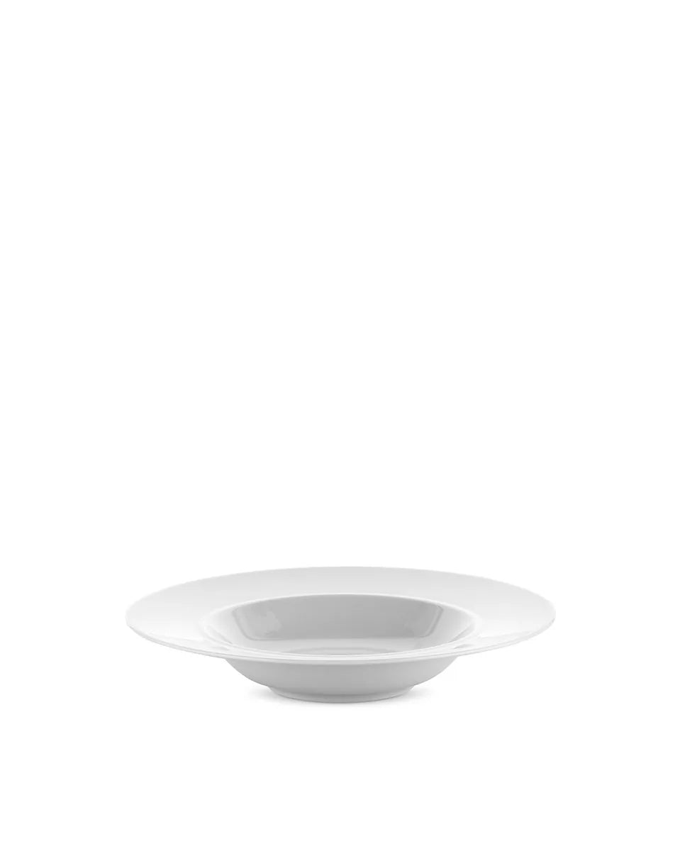 Alessi — La Bella Tavola ES21/2 | Piatto fondo in porcellana — design italiano Alessi