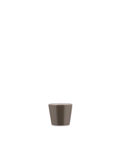 Alessi — Tonale DC03/76 DG | Tazzina Stoneware Dark Grey — design italiano Alessi