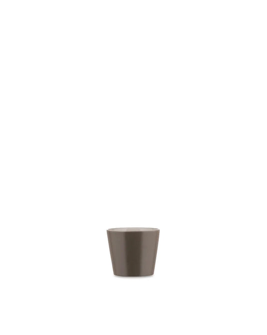 Alessi — Tonale DC03/76 DG | Tazzina Stoneware Dark Grey — design italiano Alessi