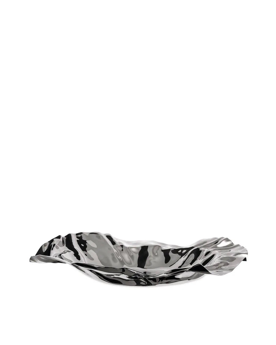 Alessi — Port 90085 | Cestino da tavola in acciaio inox — design italiano Alessi