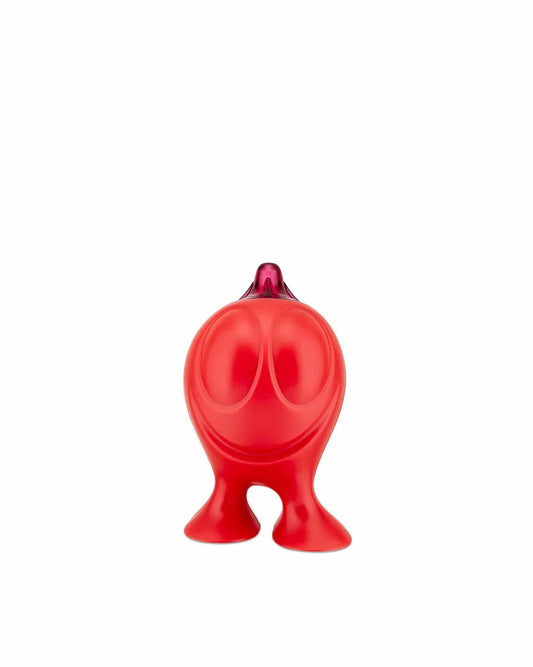 Alessi — Gino Zucchino AGV02 R | Zuccheriera in resina rosso vivo — design italiano Alessi