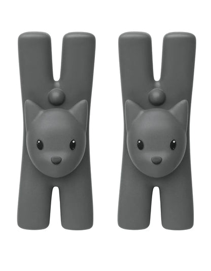Alessi — Lampo MMI32CS B | Mollette in resina per accessori animali — design italiano Alessi