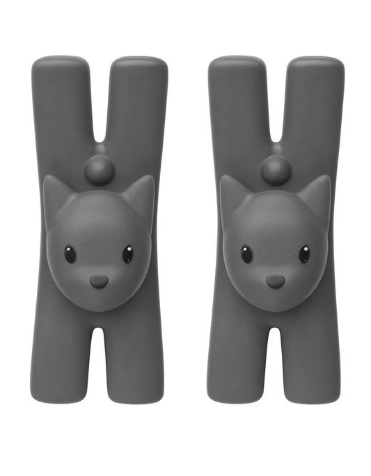 Alessi — Lampo MMI32CS B | Mollette in resina per accessori animali — design italiano Alessi