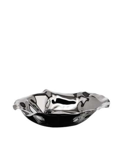 Alessi — Sarrià 90084 | Cestino rotondo in acciaio inox — design italiano Alessi
