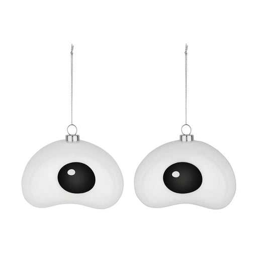 Alessi — Nick PLA01SET2 | Set 2 decorazioni natalizie in vetro soffiat — design italiano Alessi