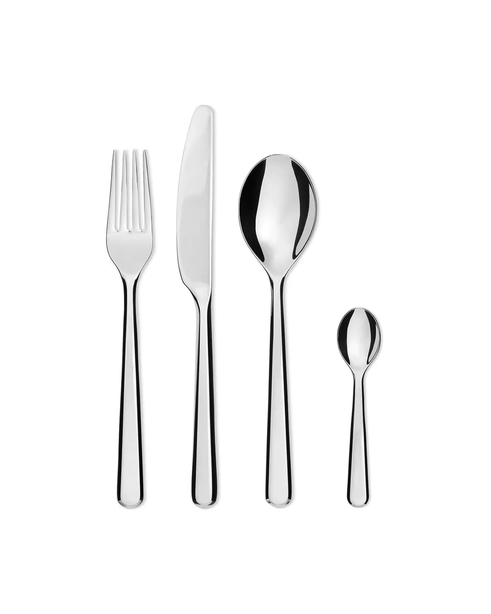 Alessi — Amici BG02S24 | Servizio posate 24 pz in acciaio 18/10 — design italiano Alessi