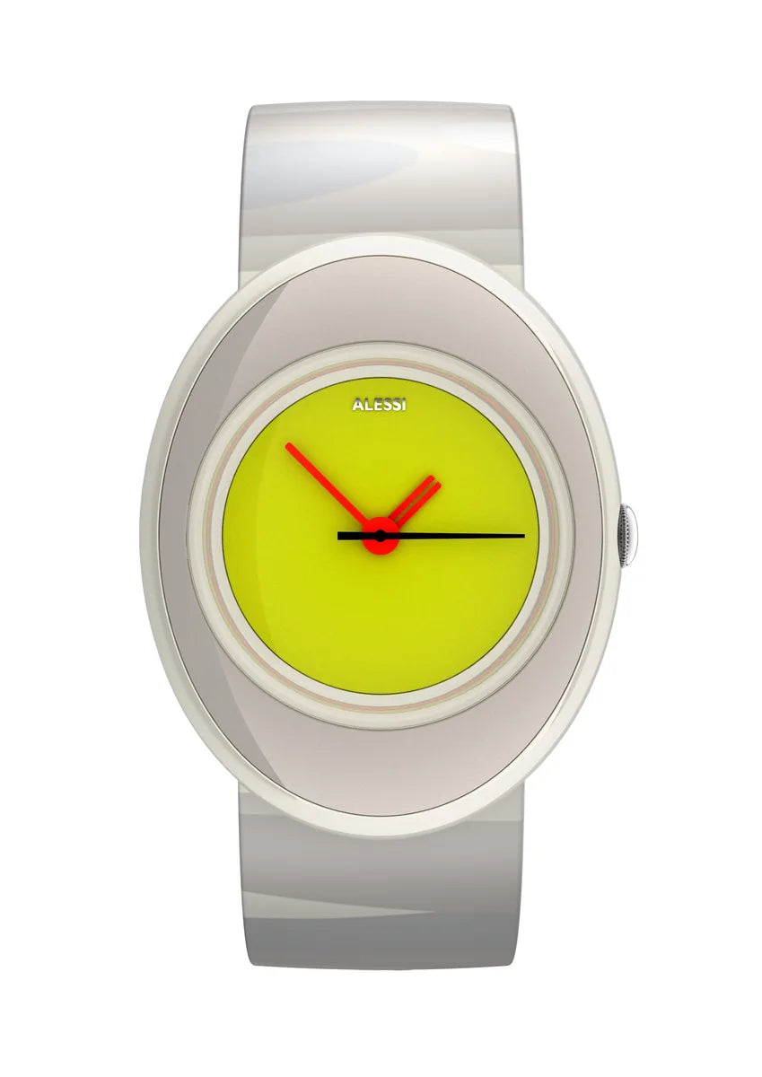 Alessi — Millennium Jr. AL20005 | Orologio da polso in resina grigia — design italiano Alessi