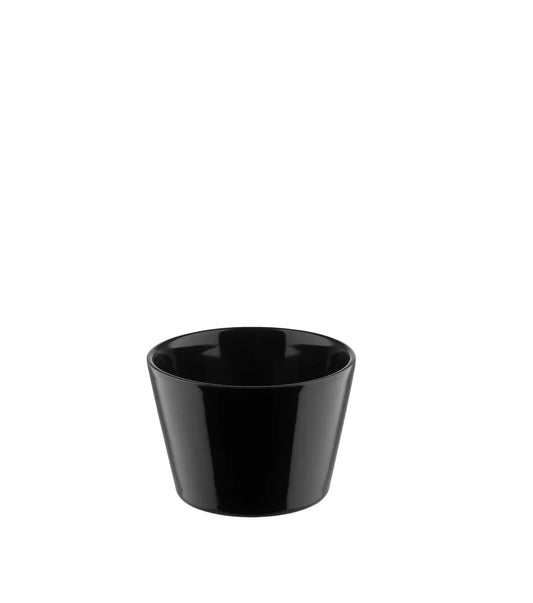 Alessi — Tonale DC03/78 B | Tazza in stoneware nero — design italiano Alessi