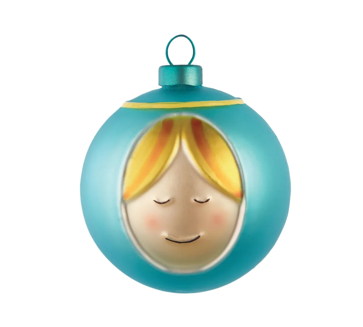Alessi — AMJ13 2 | Pallina di Natale Madonna, vetro soffiato — design italiano Alessi