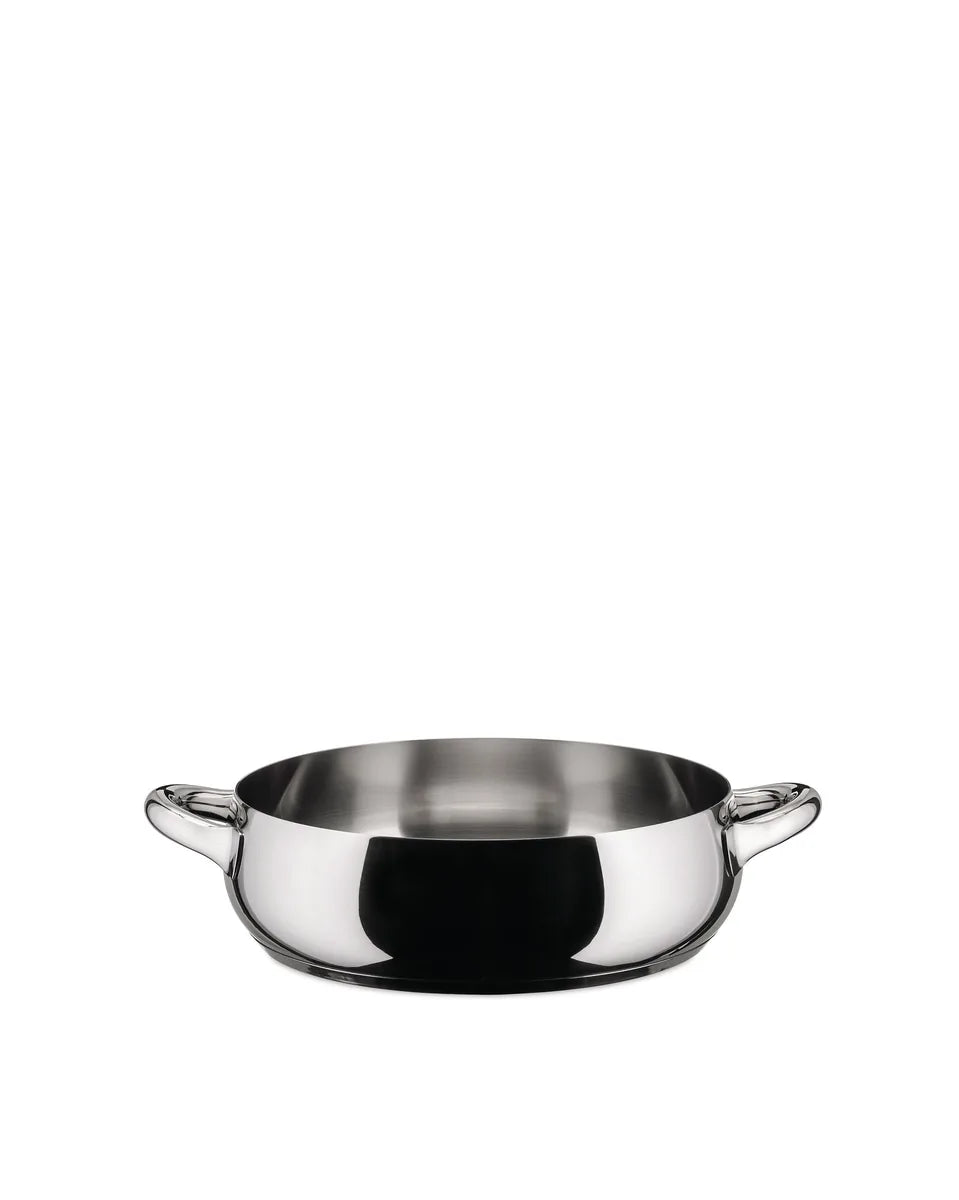 Alessi — Mami SG102/24 | Casseruola bassa in acciaio 18/10 — design italiano Alessi