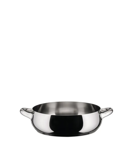 Alessi — Mami SG102/24 | Casseruola bassa in acciaio 18/10 — design italiano Alessi