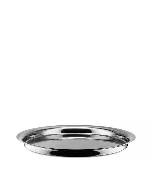 Alessi — Kuru Kuru ITM14 | Vassoio in acciaio inox Fukasawa — design italiano Alessi