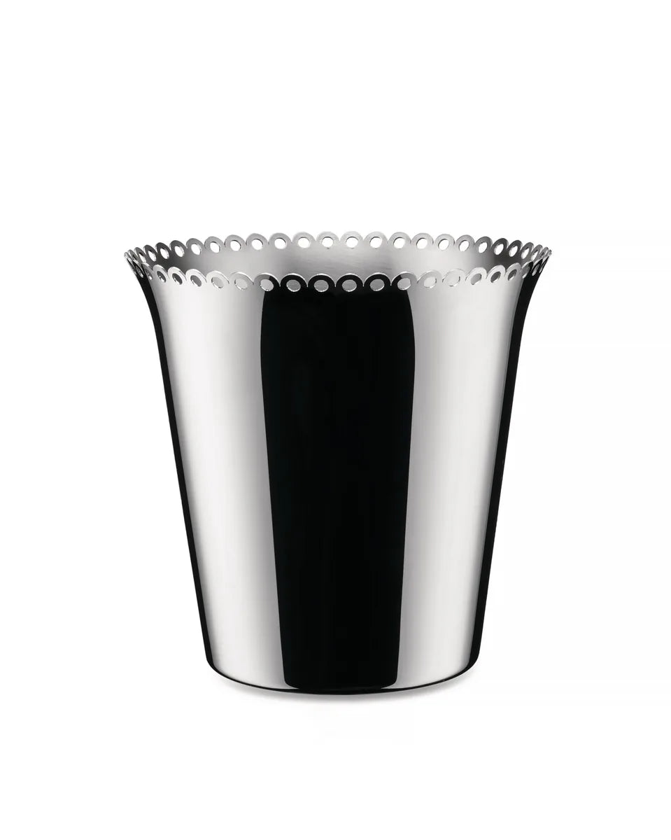 Alessi — Edges ITM10 | Rinfrescatore in acciaio traforato — design italiano Alessi