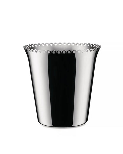 Alessi — Edges ITM10 | Rinfrescatore in acciaio traforato — design italiano Alessi