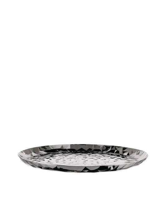 Alessi — Joy n. 3 CR03/40 | Vassoio rotondo in acciaio inox lucido — design italiano Alessi