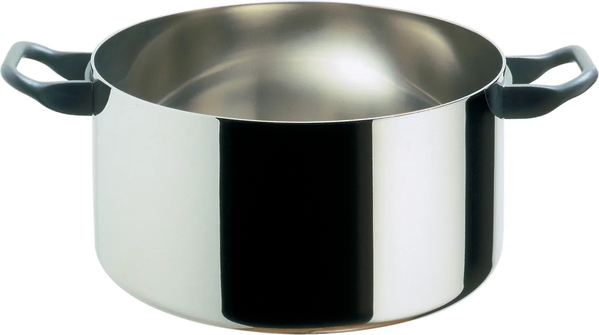 Alessi — La Cintura di Orione 90101/24 T | Casseruola 24 cm trilamina — design italiano Alessi