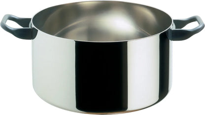 Alessi — La Cintura di Orione 90101/24 T | Casseruola 24 cm trilamina — design italiano Alessi