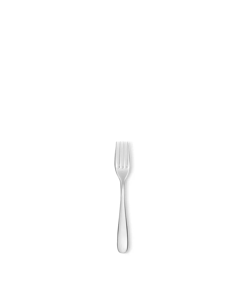 Alessi — Nuovo Milano 5180/5 | Forchetta da frutta Sottsass 18/10 — design italiano Alessi
