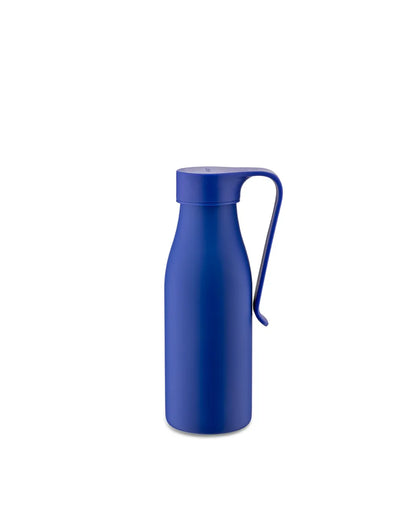 Alessi — Away AST01 AST01 DAZ | Bottiglia termica in acciaio inox blu — design italiano Alessi