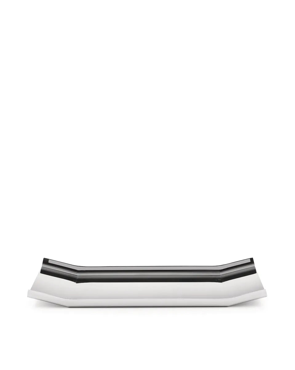 Alessi — Arran 90068 | Vassoio rettangolare in acciaio inox 18/10 — design italiano Alessi