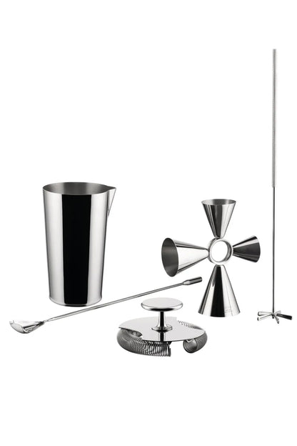 Alessi — GIA25SET | The Tending Box, set mixology acciaio 18/10 — design italiano Alessi