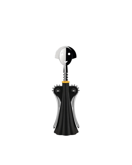Alessi — Anna G. 01 B | Cavatappi in resina e zama cromata — design italiano Alessi