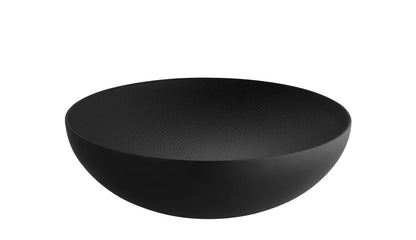 Alessi — Double DUL02/25 DUL02/25BT | Ciotola doppia parete nera con d — design italiano Alessi