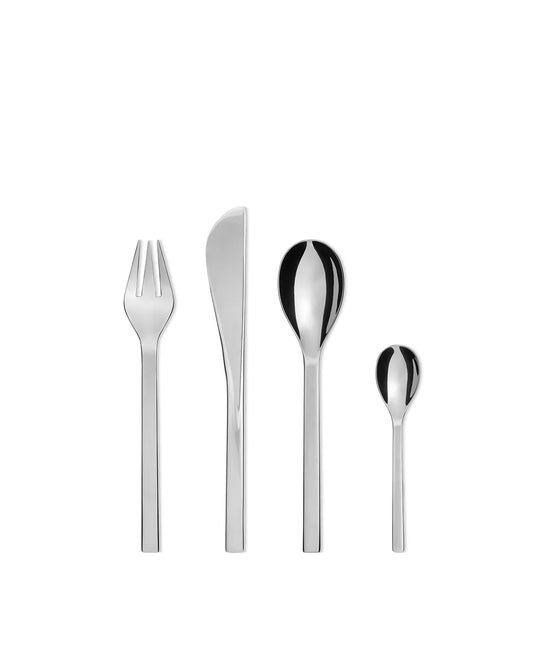 Alessi — Colombina FM06S16 | Servizio posate 16 pz Fuksas — design italiano Alessi