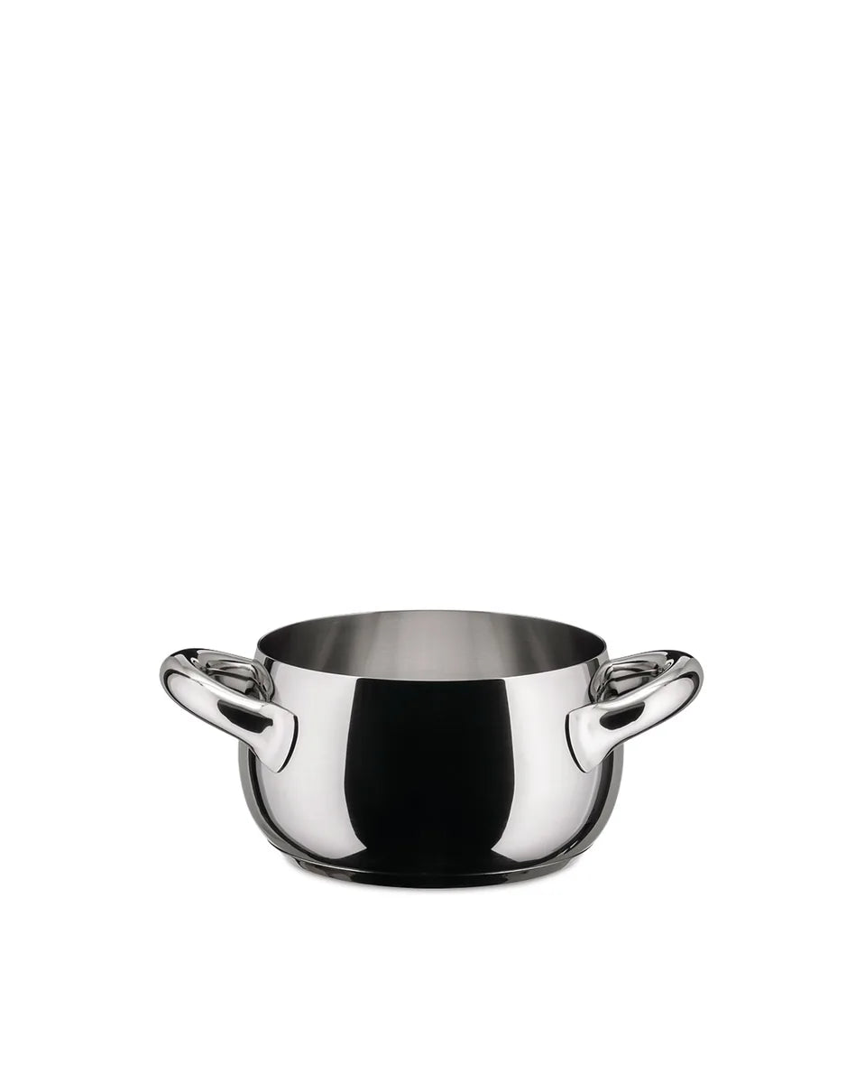 Alessi — Mami SG101/16 | Casseruola in acciaio inox 18/10 — design italiano Alessi